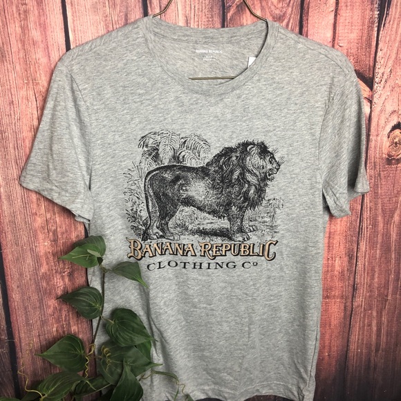 Banana Republic Factory Shirts Banana Republic Logo Tee Size S